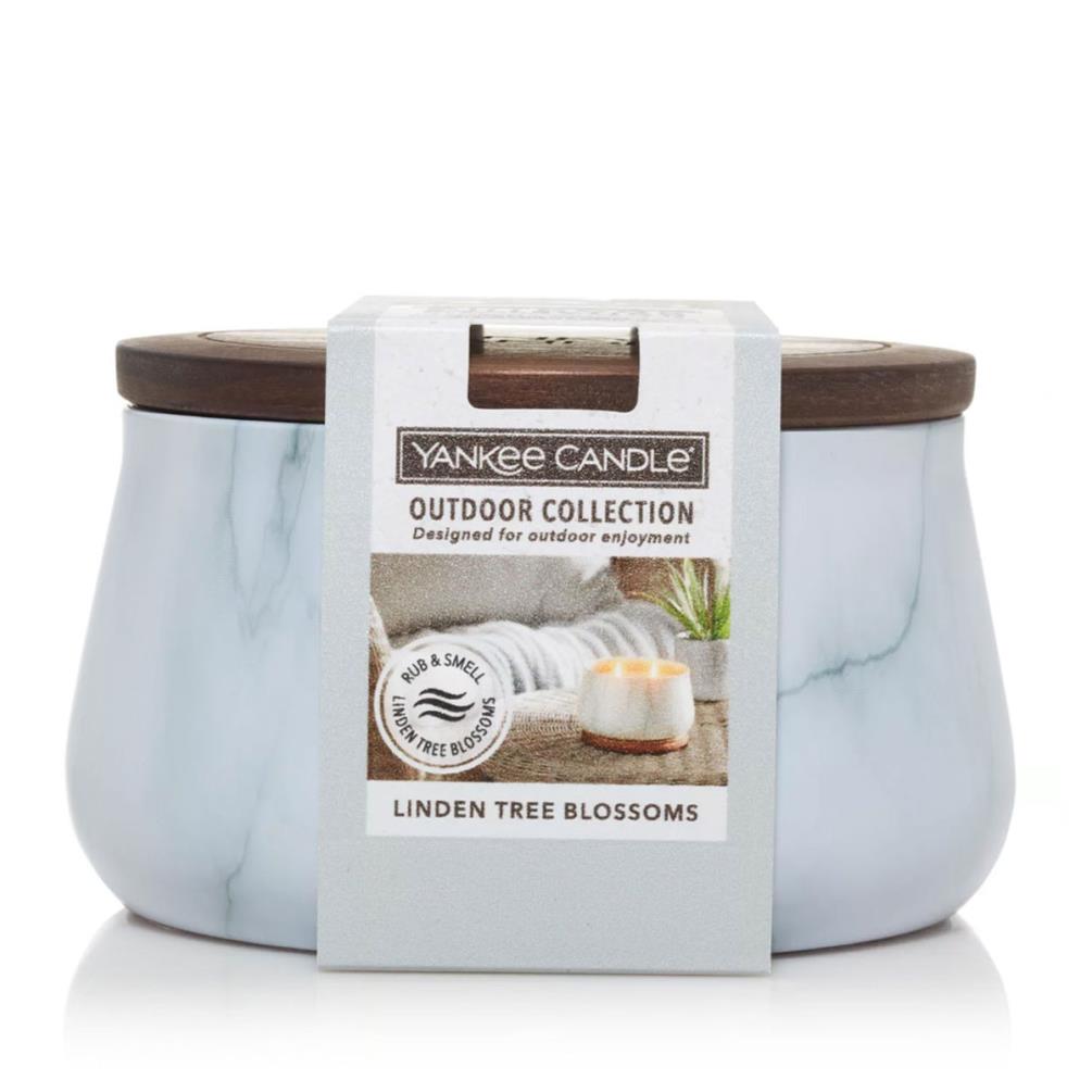 Yankee Candle Linden Tree Blossoms Outdoor Tin Candle £11.99
